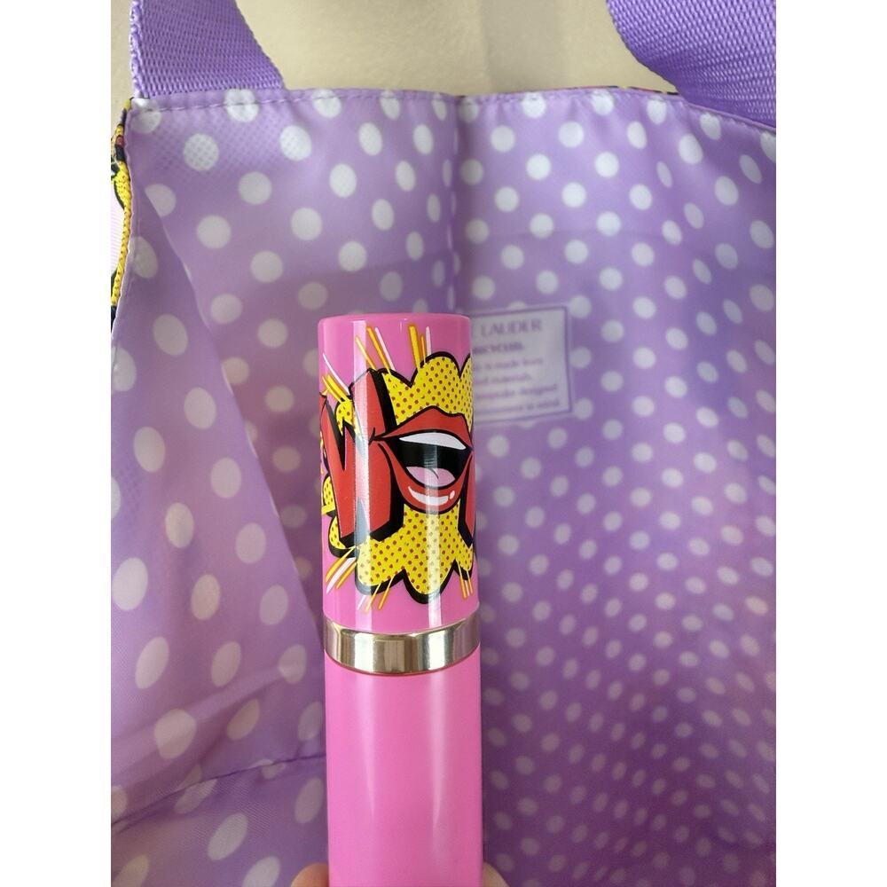 Estee Lauder "Let's Soak Up The Sun" Print Makeup Tote Bag with Strap - Picture 9 of 9
